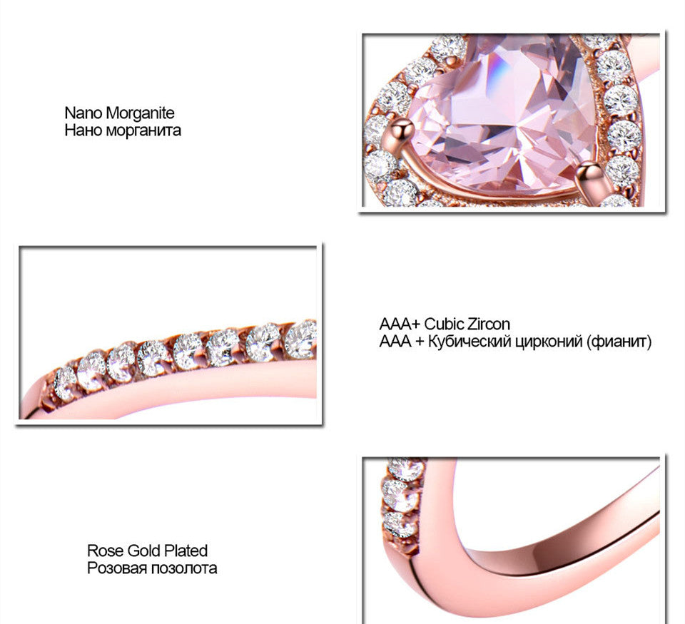 Anello Morganite S925