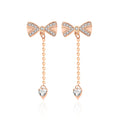 Stud Bowknot S925
