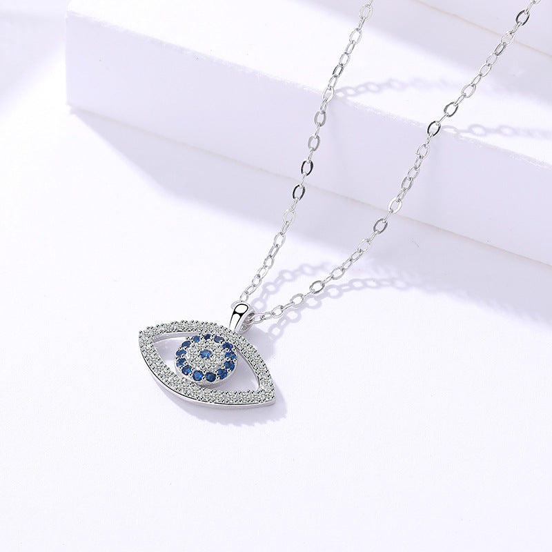 Collana Occhio Demone in Argento S925