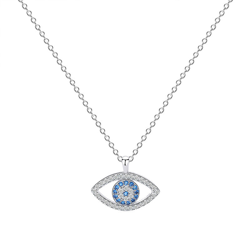 Collana Occhio Demone in Argento S925