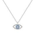 Collana Occhio Demone in Argento S925