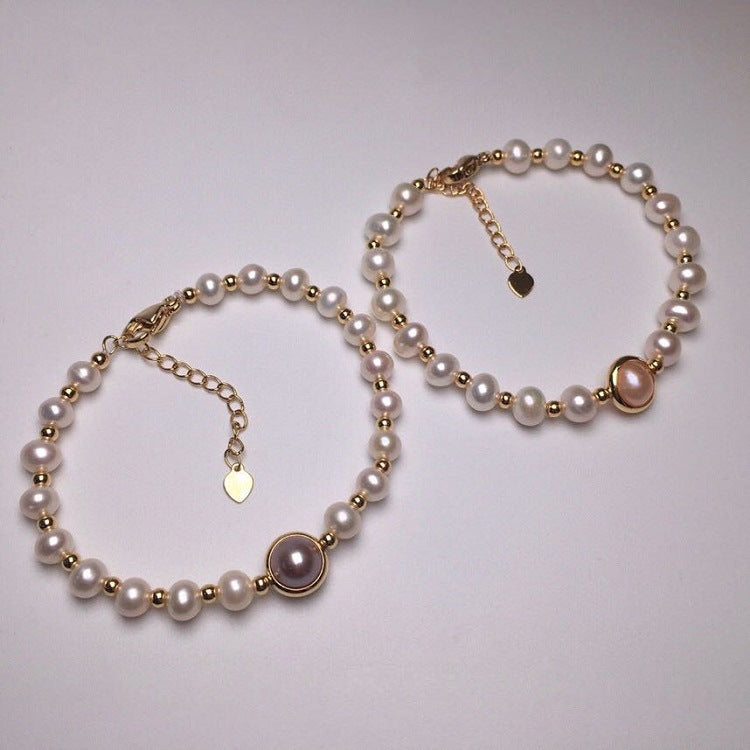 Bracciale Perla e Oro