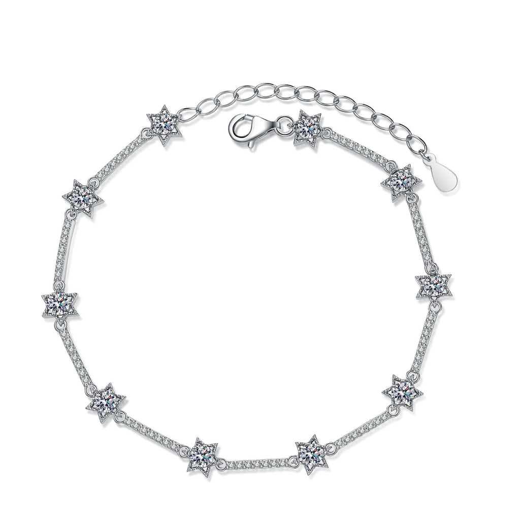 Bracciale Stella a Sei Punte S925