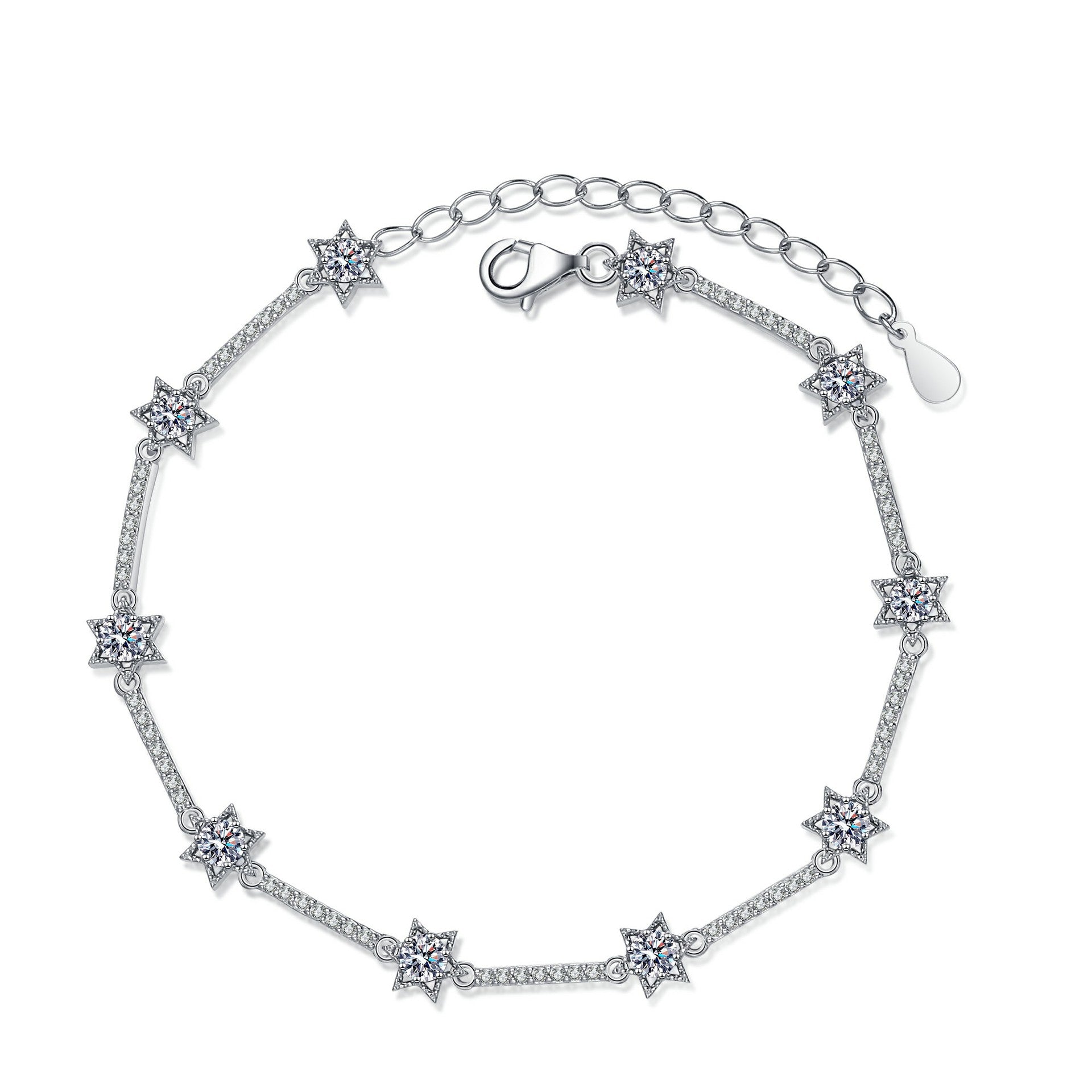 Bracciale Stella a Sei Punte S925