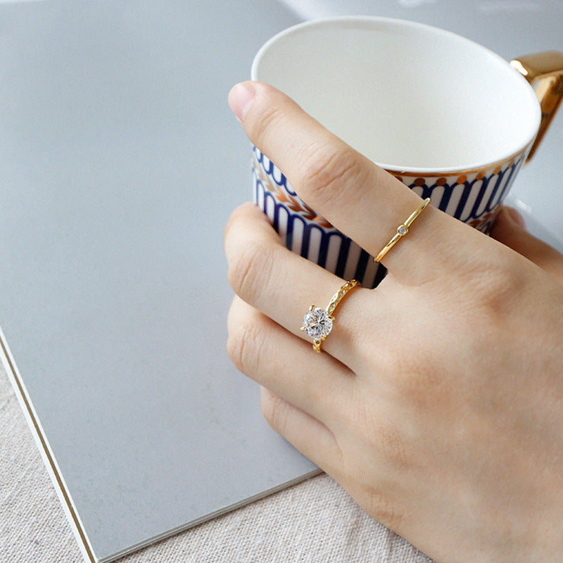 Anello S925 Zircone AAAA