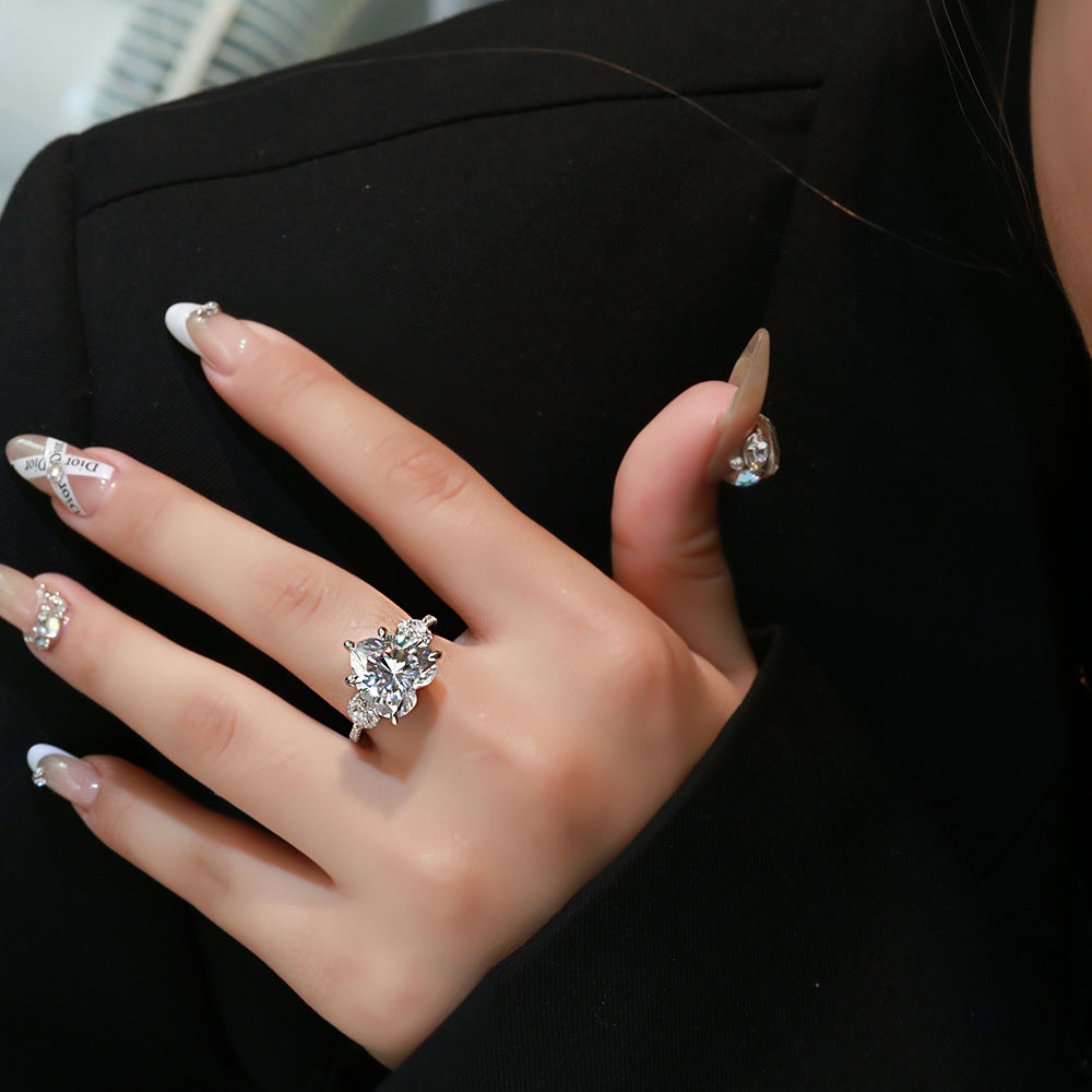 Anello Cuore 12mm Argento 925