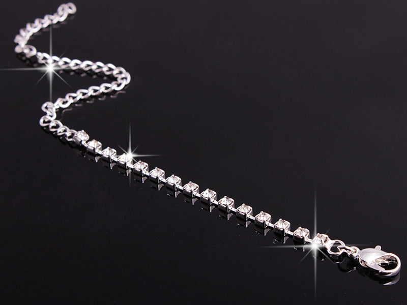 Set Gioielli Rhinestone 4 Pezzi