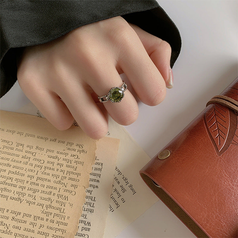 Anello in Argento 925 e Zircone