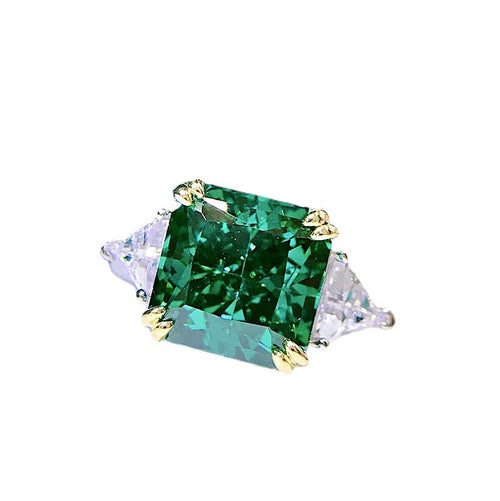 Anello Paraiba & Carbonio