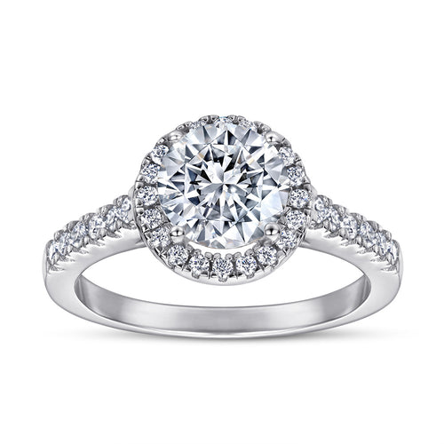 Anello S925 in oro bianco 18K