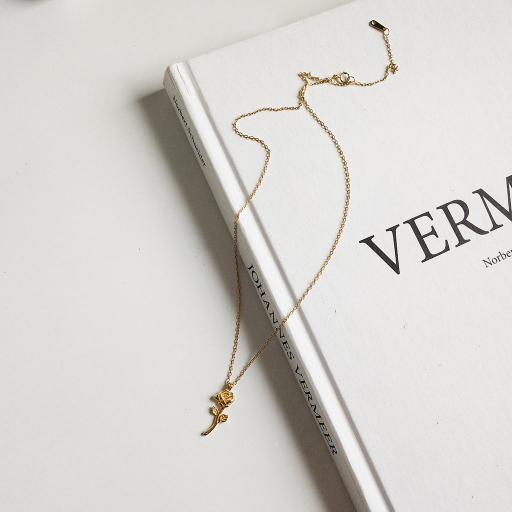 Collana Elegante Oro Rosa