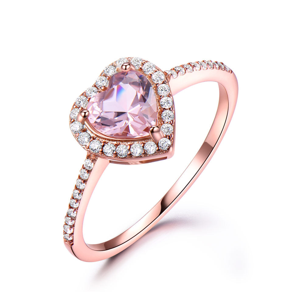 Anello Morganite S925