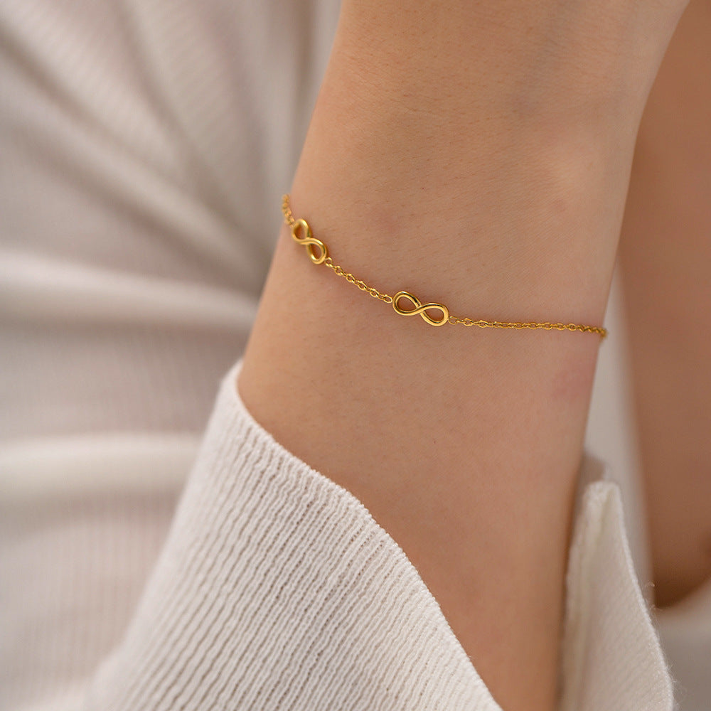 Bracciale Infinito Oro 18K