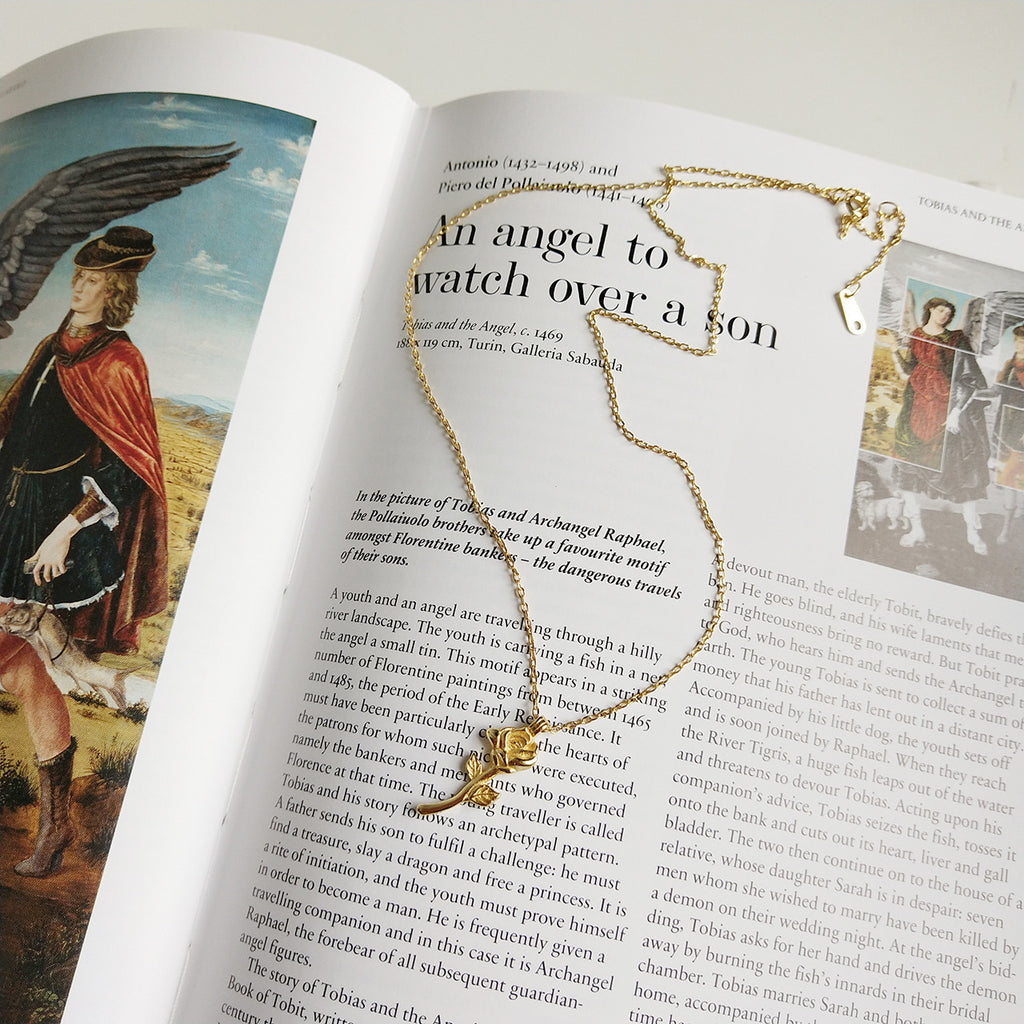 Collana Elegante Oro Rosa