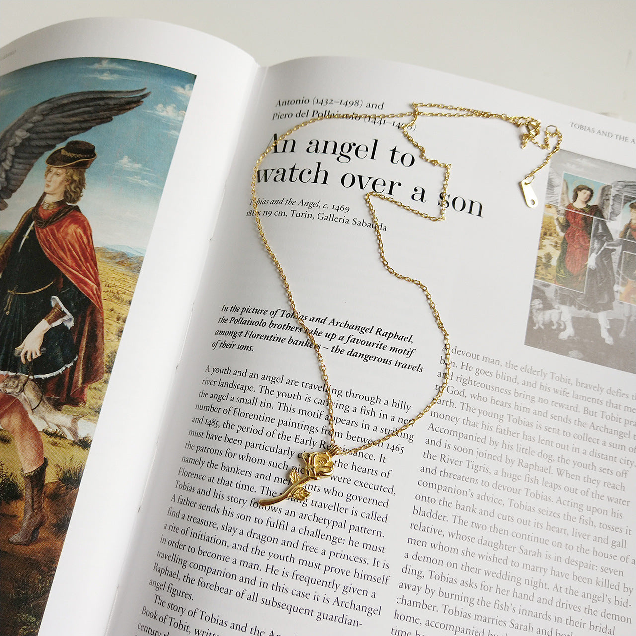 Collana Elegante Oro Rosa