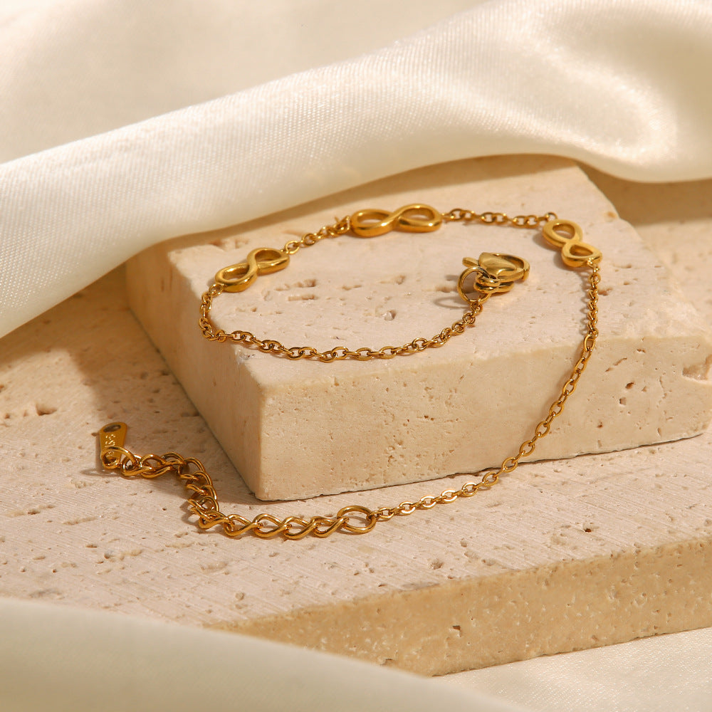 Bracciale Infinito Oro 18K