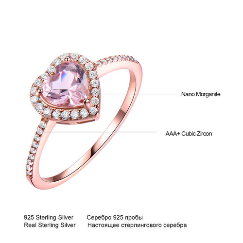 Anello Morganite S925