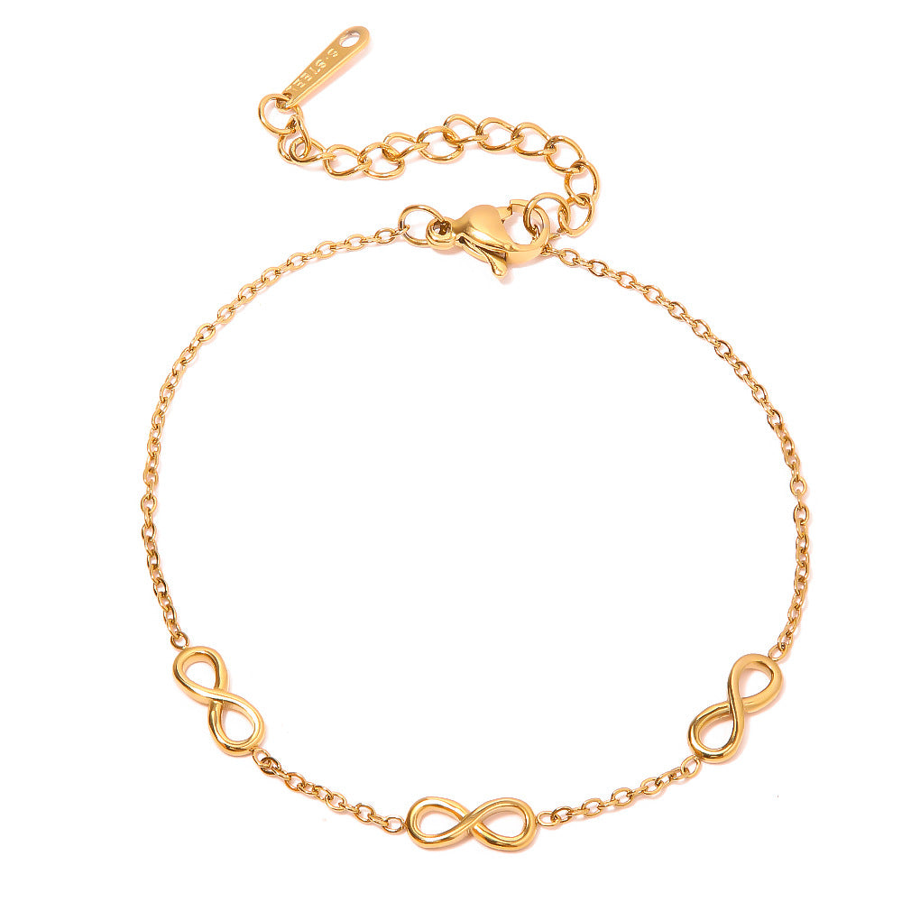 Bracciale Infinito Oro 18K