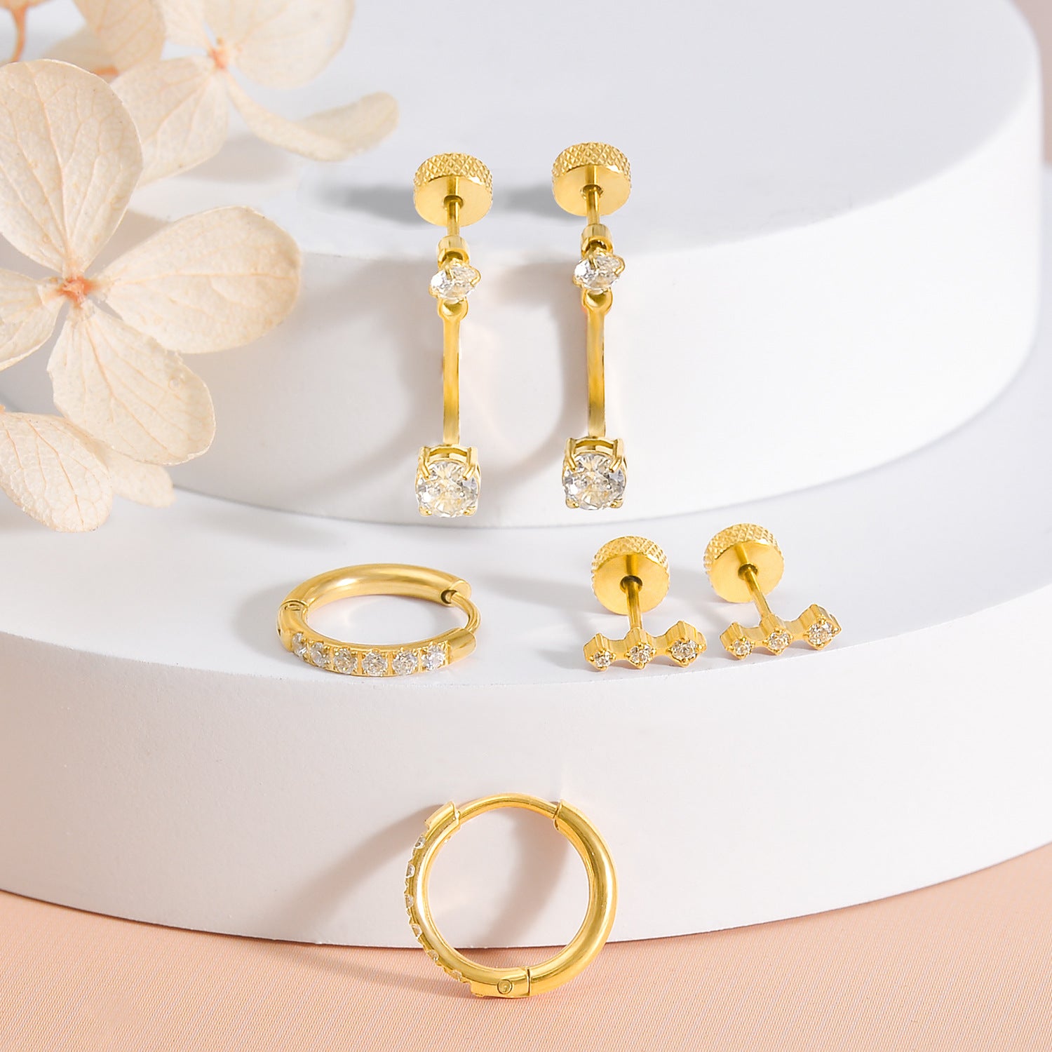 Orecchini Ring Titanium