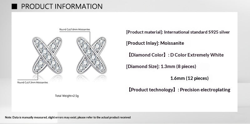 Orecchini Cross X Luxury