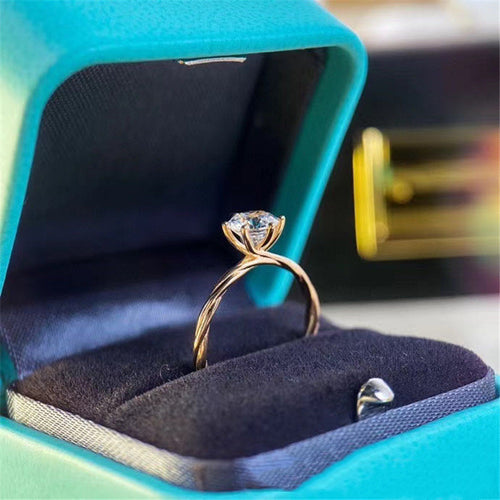 Anello Moissanite